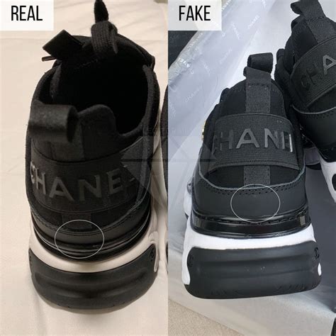 real vs fake chanel trainers|is chanel counterfeit.